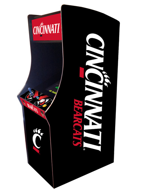 Cincinnati Bearcats Upright Arcade Game