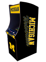 Michigan Wolverines Upright Arcade Game