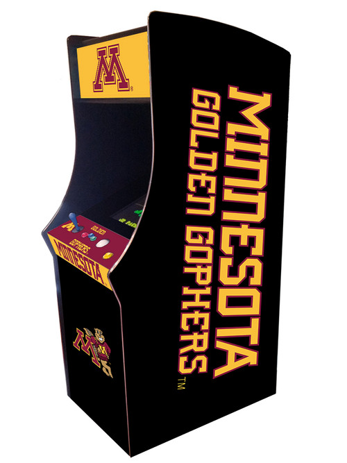 Minnesota Golden Gophers Upright Arcade Game