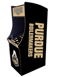 Purdue Boilermakers Upright Arcade Game