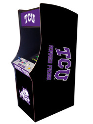 TCU Horned Frogs Upright Arcade Game
