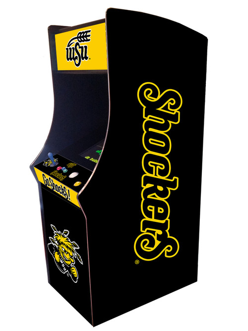Wichita State University Shockers Upright Arcade Game