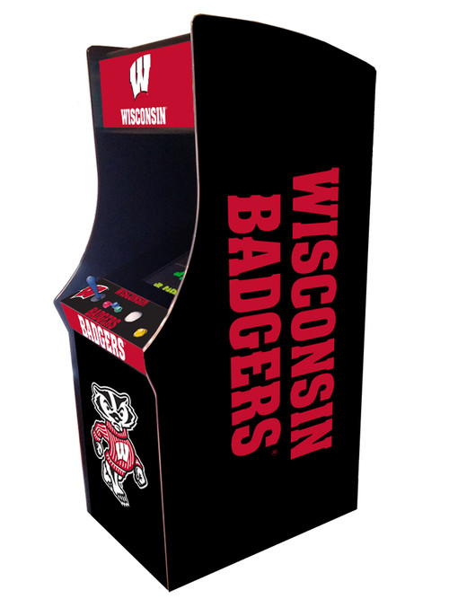Wisconsin Badgers Upright Arcade Game