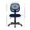 Dallas Cowboys Desk & Armless Task Chair Combo