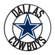 Dallas Cowboys Wrought-Iron Wall Art