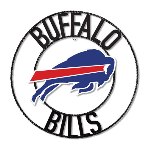 Buffalo Bills 24" Wrought Iron Wall Art