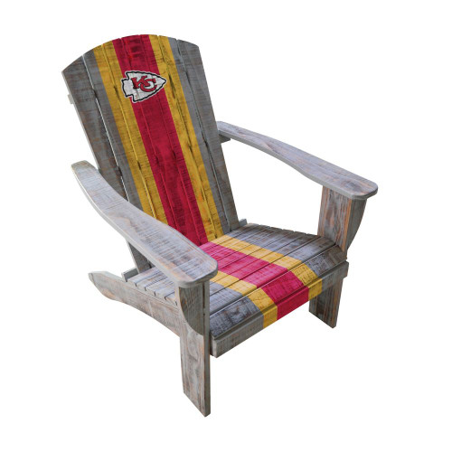 Kansas City Chiefs Wood Adirondack Chair