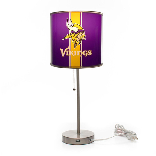 Minnesota Vikings Chrome Lamp