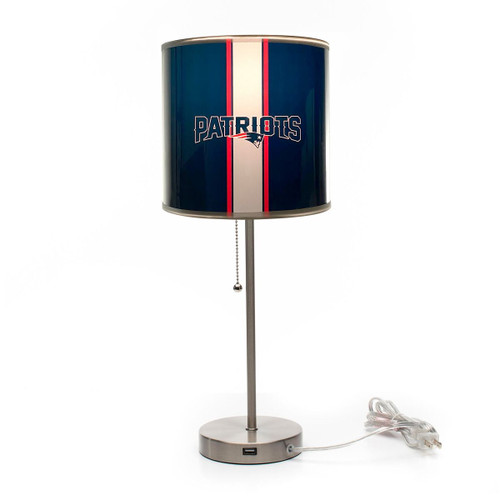 New England Patriots Chrome Lamp