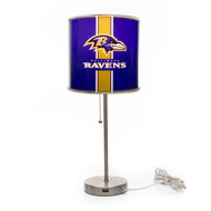 Baltimore Ravens Chrome Lamp