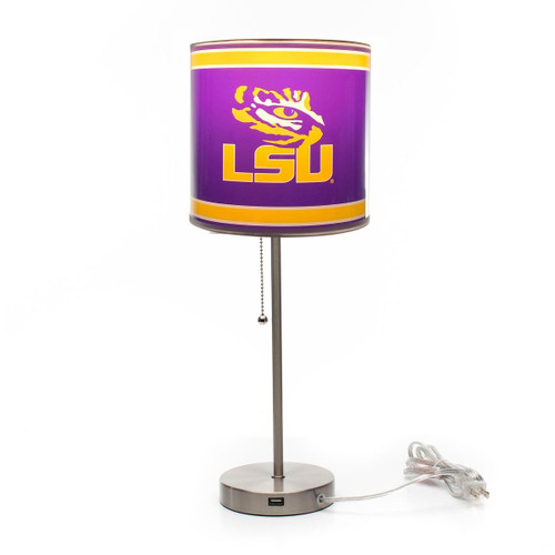 LSU Tigers Chrome Lamp