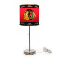 Chicago Blackhawks Chrome Lamp