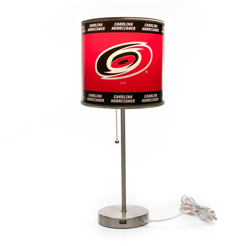 Carolina Hurricanes Chrome Lamp