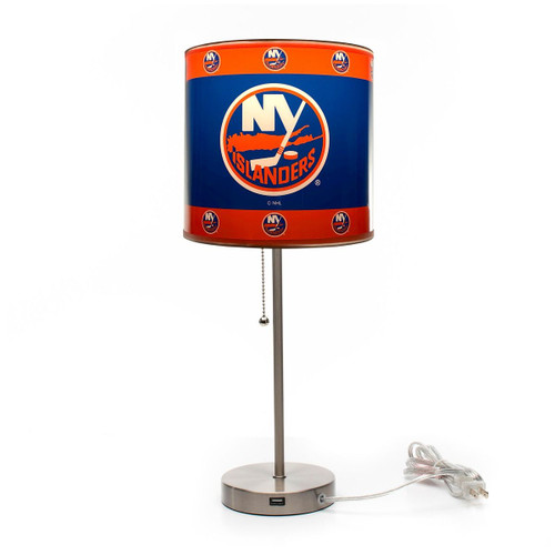 New York Islanders Chrome Lamp