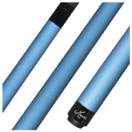 Meucci Radiant Break Cue with Carbon Fiber Pro Shaft - Blue
