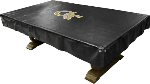 Georgia Tech Yellow Jackets 9 foot Custom Pool Table Cover