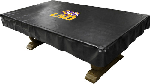 LSU Tigers "Eye of the Tiger" 9 foot Custom Pool Table Cover