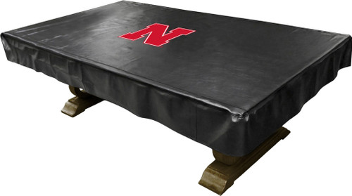 Nebraska Cornhuskers 8 foot Custom Pool Table Cover