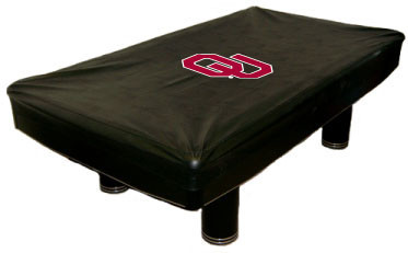 Oklahoma Sooners 8 foot Custom Pool Table Cover