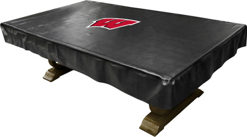 Wisconsin Badgers 8 foot Custom Pool Table Cover