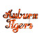 Auburn Tigers Lighted Recycled Metal Sign