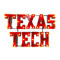 Texas Tech Lighted Recycled Metal Sign Texas Tech Lighted Recycled Metal Sign