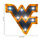 West Virginia Mountaineers WV Logo Lighted Recycled Metal Sign West Virginia Mountaineers WV Logo Lighted Recycled Metal Sign