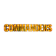 Washington Commanders Lighted Recycled Metal Sign