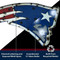 New England Patriots "Flying Elvis" Logo Lighted Recycled Metal Sign