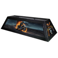 Skeleton Biker 42” Billiard Lamp – Black Frame