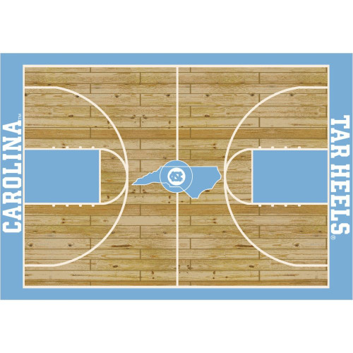 North Carolina Tar Heels 6' x 8' Courtside Rug