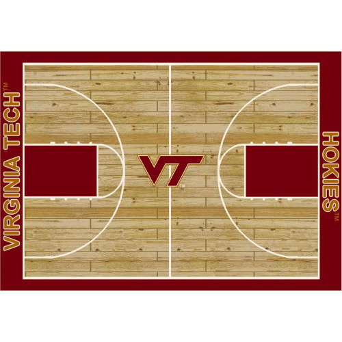 Virginia Tech Hokies 6' x 8' Courtside Rug