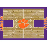 Clemson Tigers 6' x 8' Courtside Rug