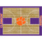 Clemson Tigers 6' x 8' Courtside Rug