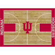 Indiana Hoosiers 6' x 8' Courtside Rug