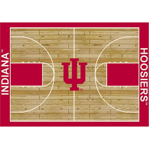 Indiana Hoosiers 6' x 8' Courtside Rug