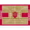 Indiana Hoosiers 6' x 8' Courtside Rug Indiana Hoosiers 6' x 8' Courtside Rug