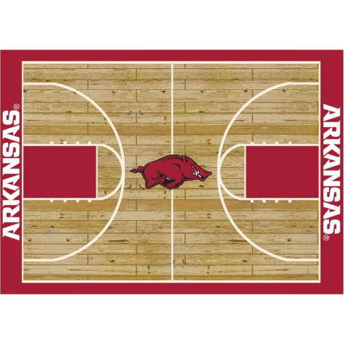Arkansas Razorbacks 6' x 8' Courtside Rug
