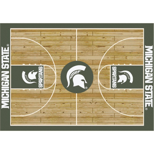 Michigan State Spartans 6' x 8' Courtside Rug