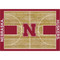 Nebraska Cornhuskers 6' x 8' Courtside Rug
