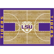 LSU Tigers 6' x 8' Courtside Rug