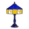 West Virginia Mountaineers 21" Glass Table Lamp