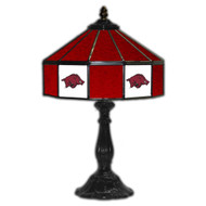 Arkansas Razorbacks 21" Glass Table Lamp