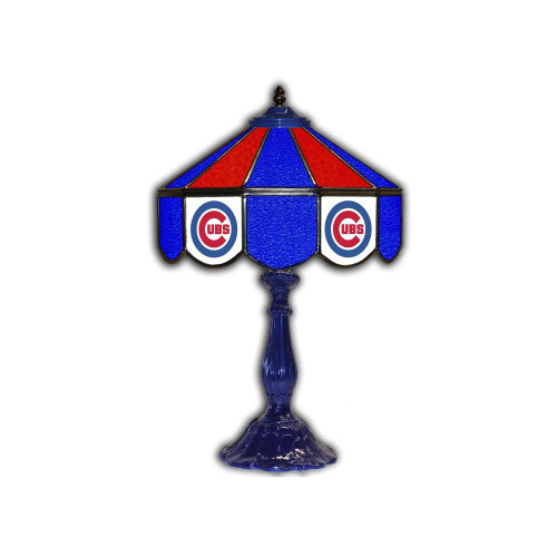 Chicago Cubs 21" Glass Table Lamp