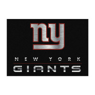 New York Giants 8' x 11' "Chrome" Rug
