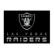 Las Vegas Raiders 6' x 8' "Chrome" Rug