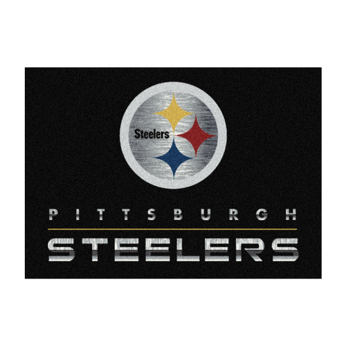 Pittsburgh Steelers 6' x 8' "Chrome" Rug