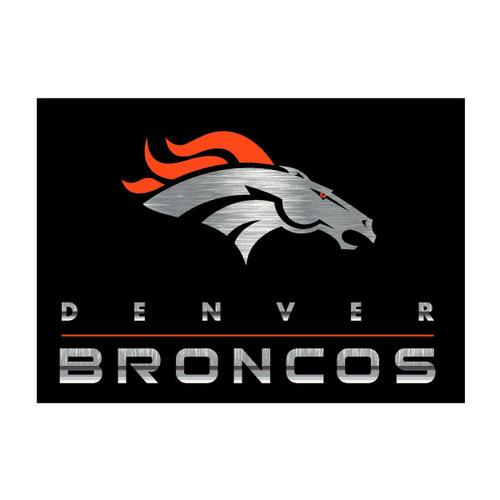 Denver Broncos 6' x 8' "Chrome" Rug