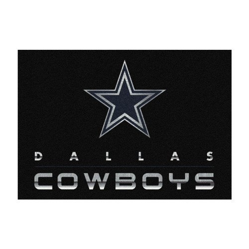 Dallas Cowboys 6' x 8' "Chrome" Rug