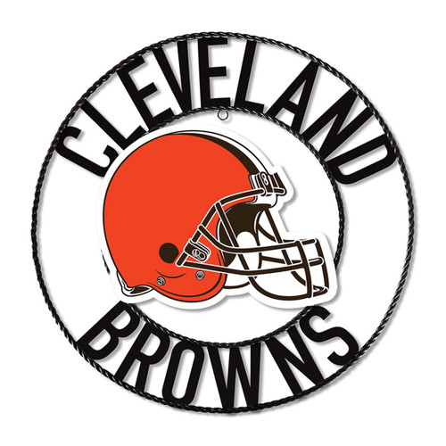 Cleveland Browns Wrought Iron Wall Art